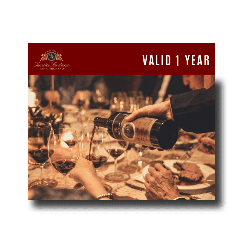 Tenuta Torciano Winery - Lunch in private room - Gift Voucher